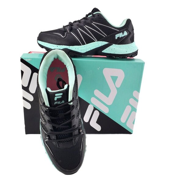 FILA Sneakers Womens 8 Quadrix Activewear Colorful Athletic Trail Running shoes - Picture 4 of 16